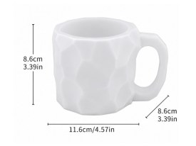 Molde silicona taza rustica